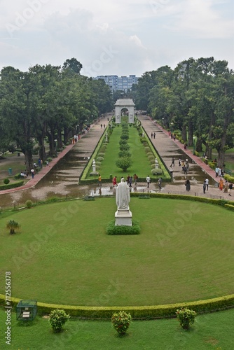Garden at Victoria memorial Kolkata 