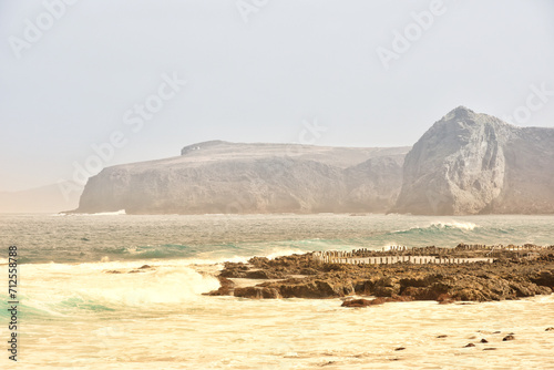 Atlantic Ocean at Puerto de las Nieves on Grand Canary