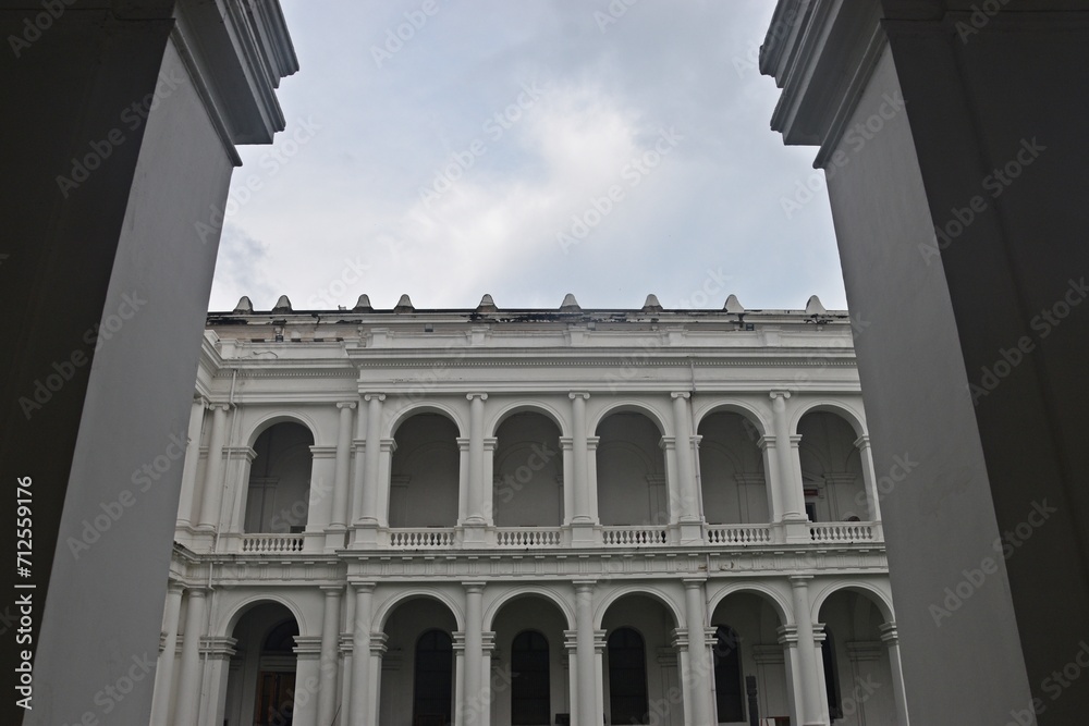 Exterior  architecture ok Indian Museum , Kolkata