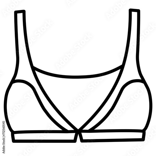 women's bra icon photo