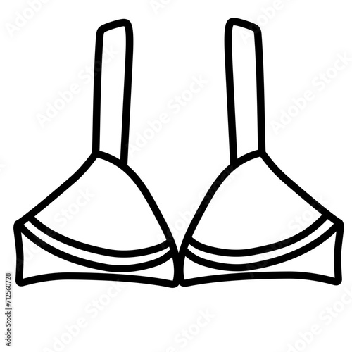 women's bra icon