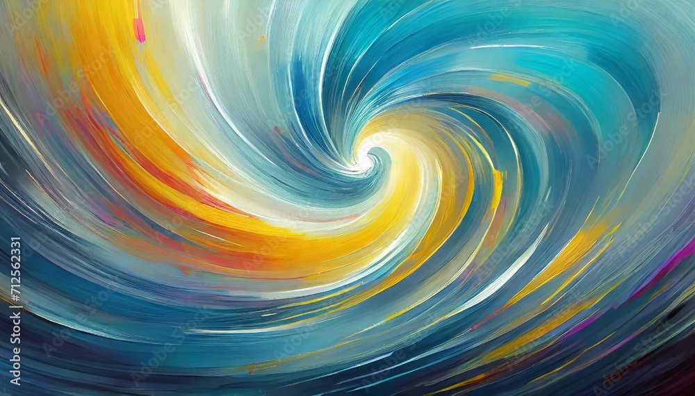 Abstract expressionism piece reflecting the dynamic power of a whirlwind Abstract expressionism piece reflecting the dynamic power of a whirlwind
