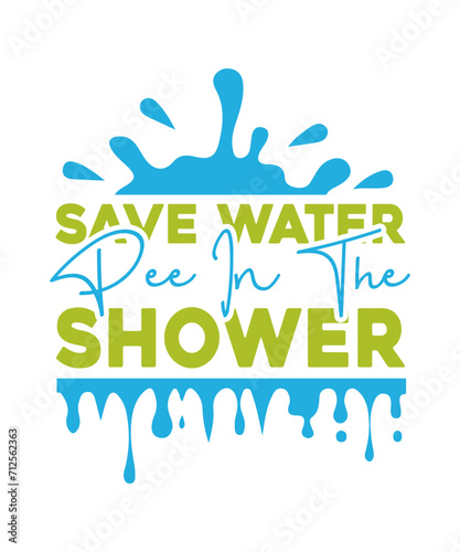 save water pee in the shower