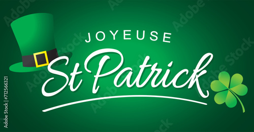 ST PATRICK - ILLUSTRATION VECTORIELLE - 1