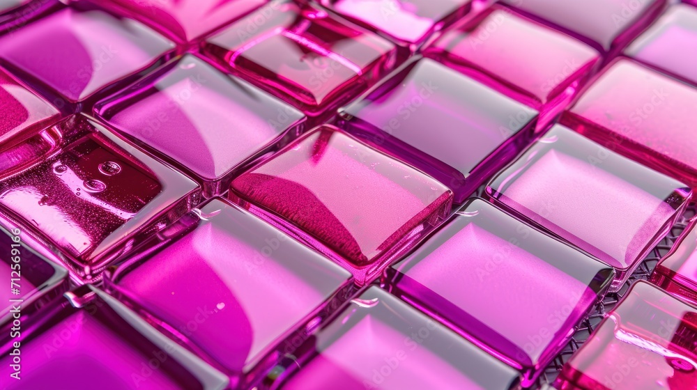 a close up view of a pink and purple glass mosaic tile pattern that looks like it could be used as a wallpaper. a close up view of a pink and purple glass mosaic tile pattern that looks like it could be used as a wallpaper.