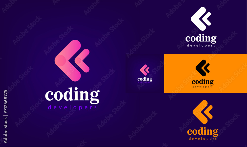 Developers logo, Coding Logo, tech logo Developers logo, Coding Logo, tech logo