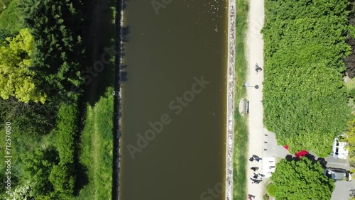 Drone View - Combleux - Loire Valley - France