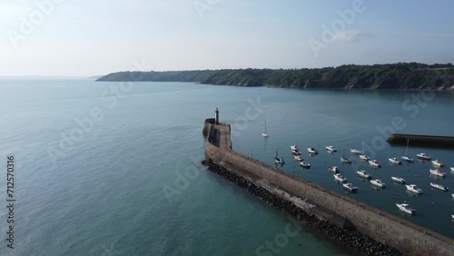Vue de Drone - Binic - Côtes d'Armor - Bretagne - France
