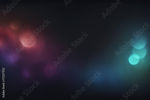 Abstract gradient smooth Blurred Bokeh Black background image