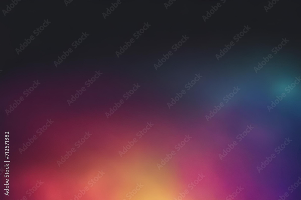 Abstract gradient smooth Blurred Bokeh Black background image