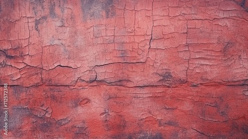 background from old textured red gray wallpaper.Generative AI