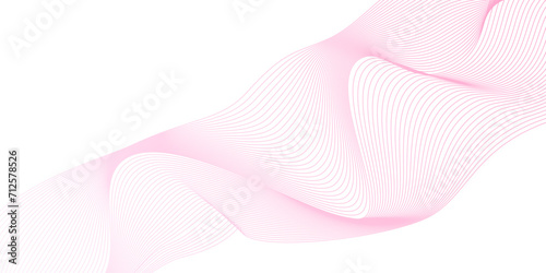 Curved smooth geometric wave line design, geometric wavy Creative line art, Abstract modern seamless Digital future technology concept, Undulate gray wave swirl line background.