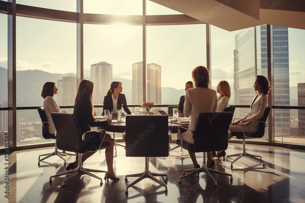 group of professionals people at an important meeting group of professionals people at an important meeting