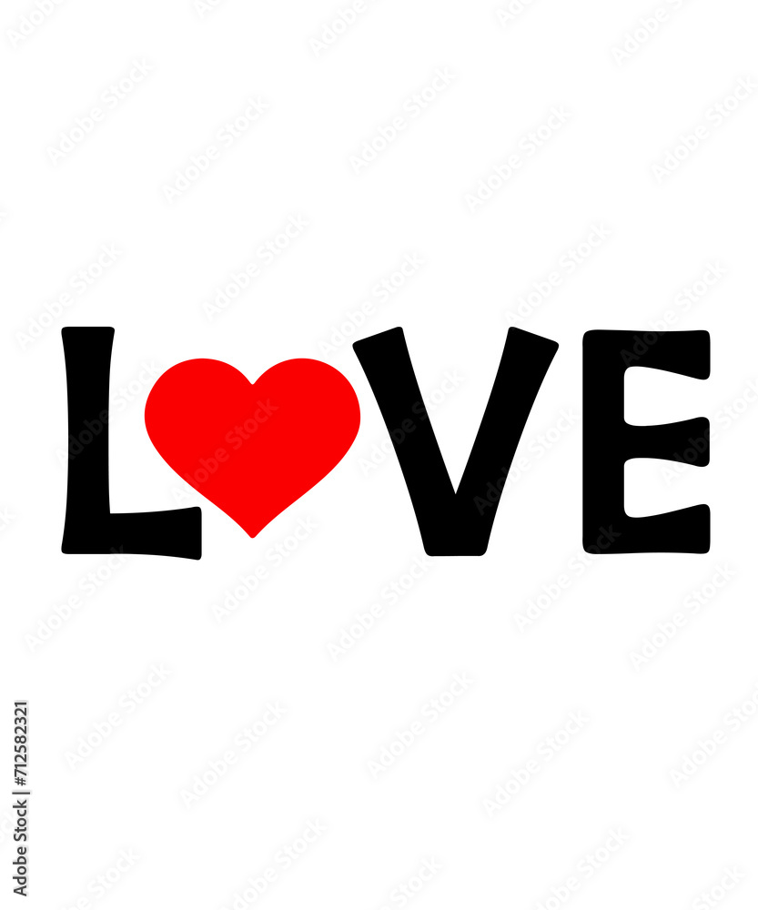 Valentine’s Day love typography on plain white transparent isolated background for card, shirt, hoodie, sweatshirt, apparel, tag, mug, icon, poster or badge Valentine’s Day love typography on plain white transparent isolated background for card, shirt, hoodie, sweatshirt, apparel, tag, mug, icon, poster or badge