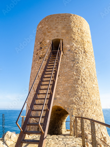 Pirulico tower in Cabo de Gata, Spain