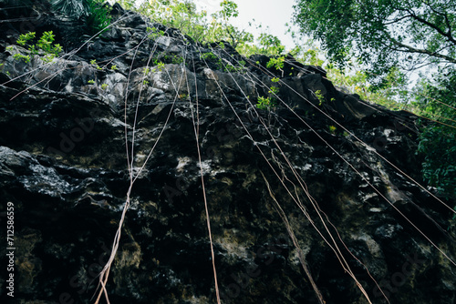 Maniniholo Dry Cave along the Kuhio Highway next to Haena Beach Park, kauai photo