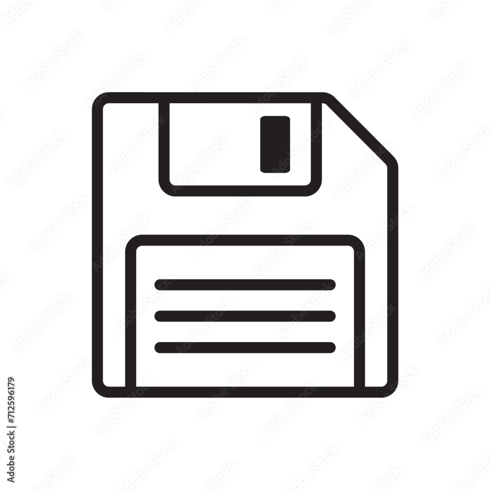 save icon design vector template save icon design vector template
