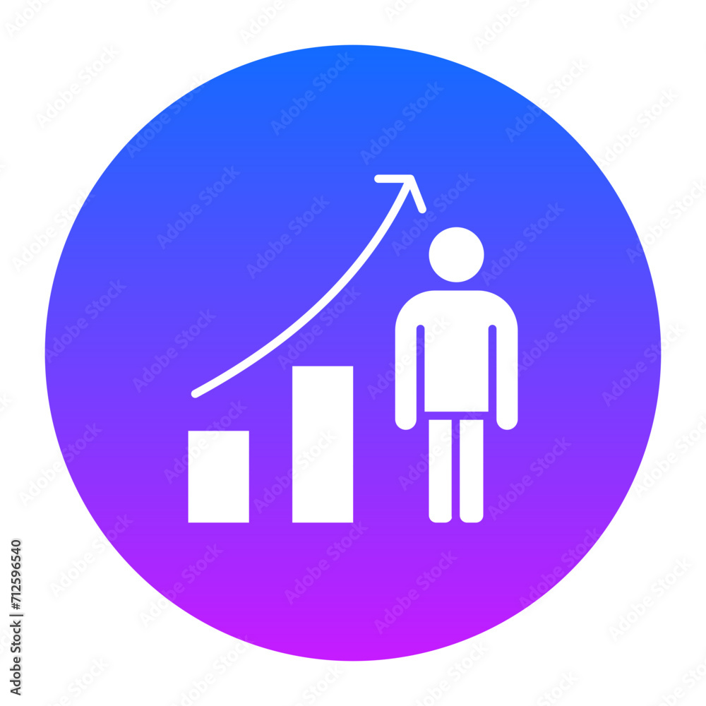 Career Growth Icon of Human Resource iconset. Career Growth Icon of Human Resource iconset.