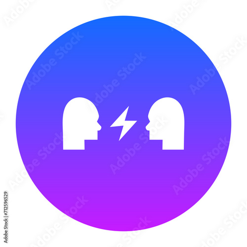 Altercation Icon of Human Resource iconset.