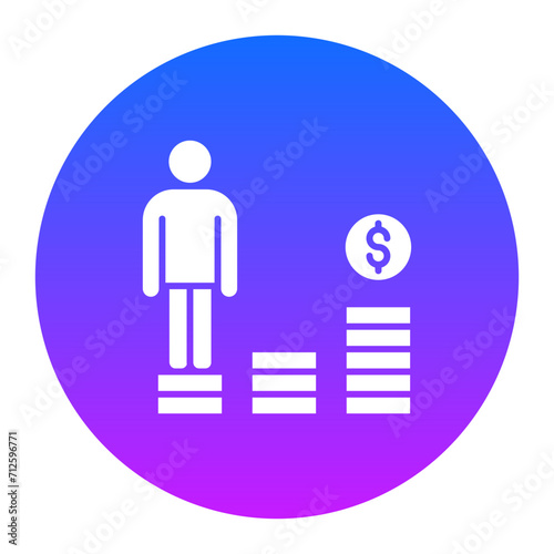 Motivation & Incentives Icon of Human Resource iconset.