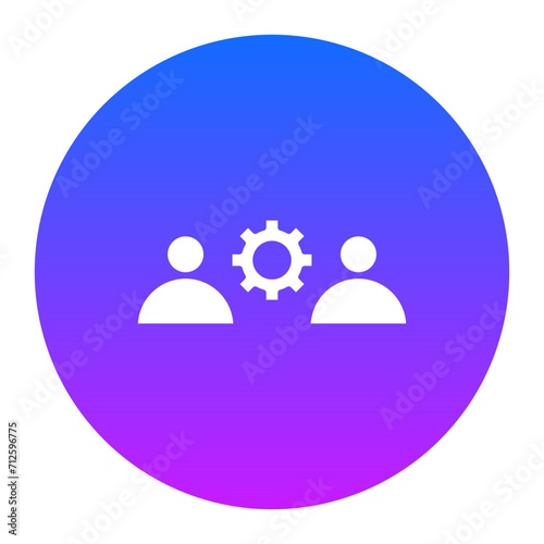 Management Team Icon of Human Resource iconset.