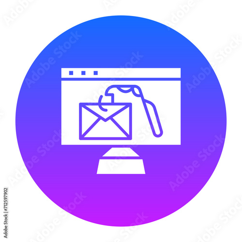 Email Phishing Icon of Security iconset.