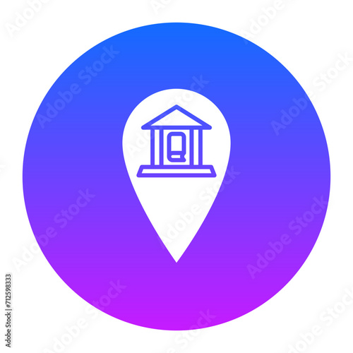 Library Location Icon of Online Education iconset.