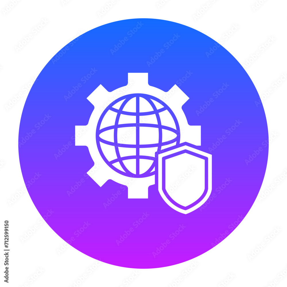 Security Settings Icon of Seo and Web iconset.