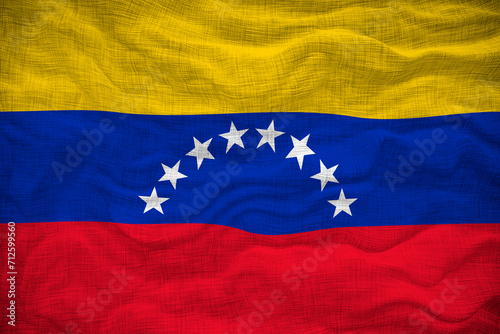 National flag of Venezuela. Background with flag of Venezuela.