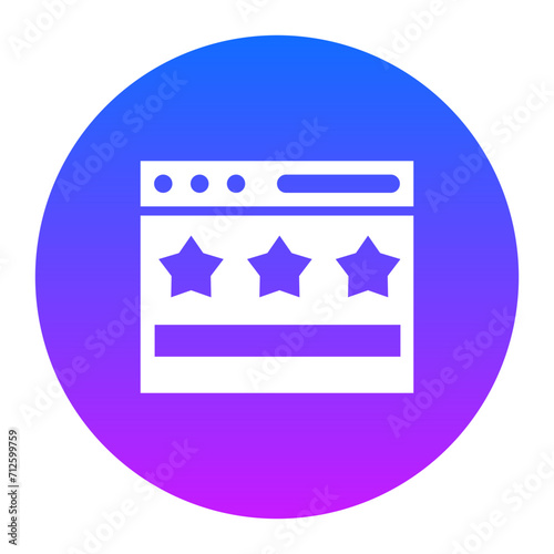 Page Rating Icon of Online Marketing iconset.