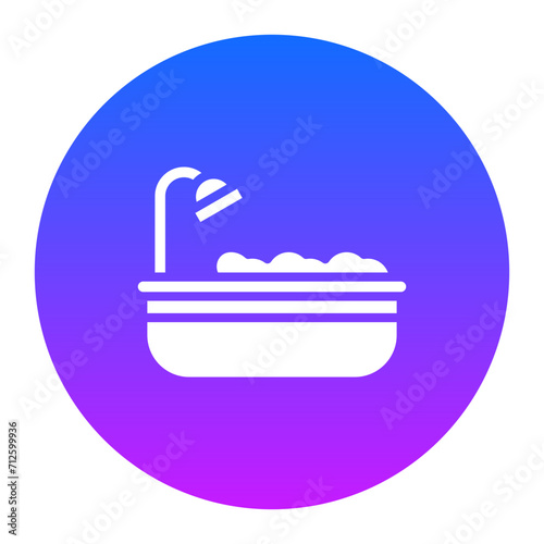 Bathtub Icon of House Cleaning iconset.