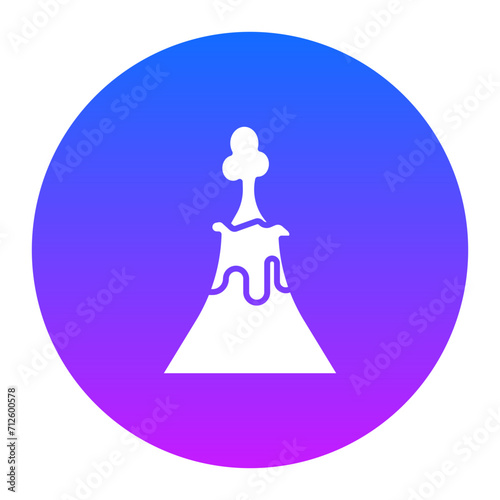 Volcano Icon of Pollution iconset.