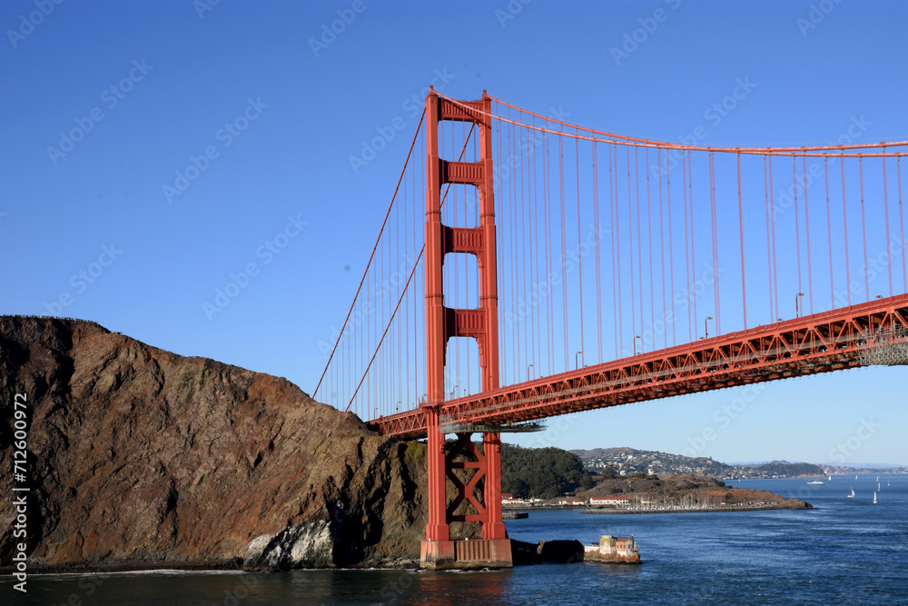 Fototapeta premium Golden Gate Bridge, San Francisco, USA 