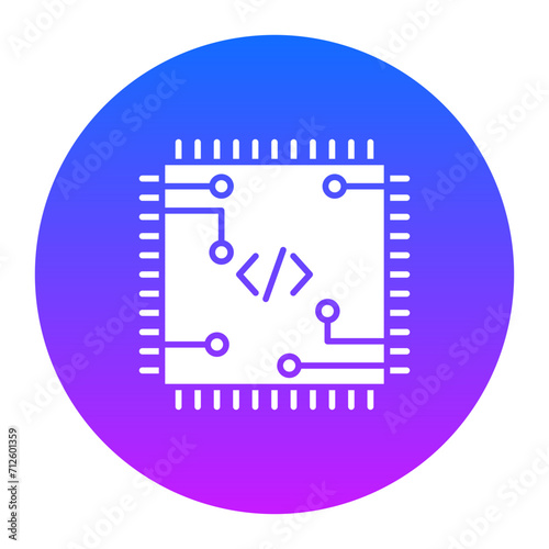 Code Processor Icon of Computer Programming iconset.