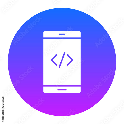 Mobile Phones Icon of Computer Programming iconset.