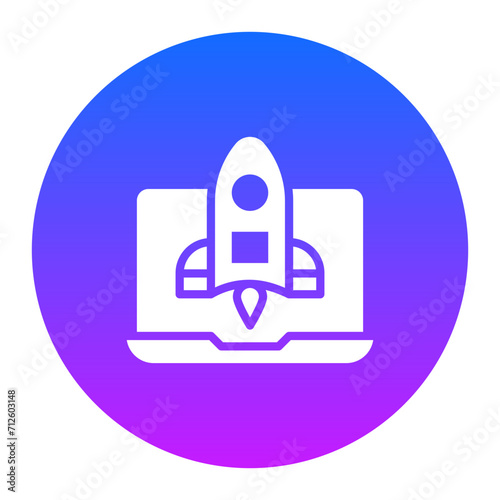 Project Launch Icon of Marketing iconset.