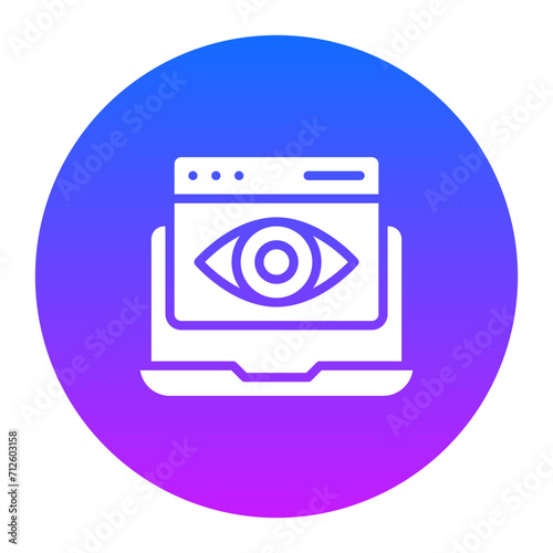Page Visitors Icon of Marketing iconset.