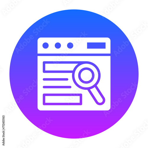 Search Engine Icon of Marketing iconset.