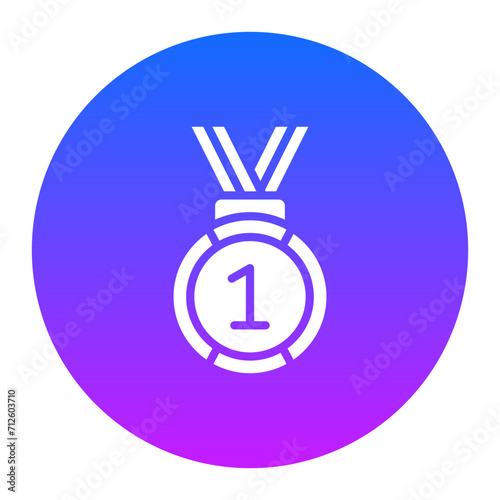 Gold Medal Icon of Olympics iconset.