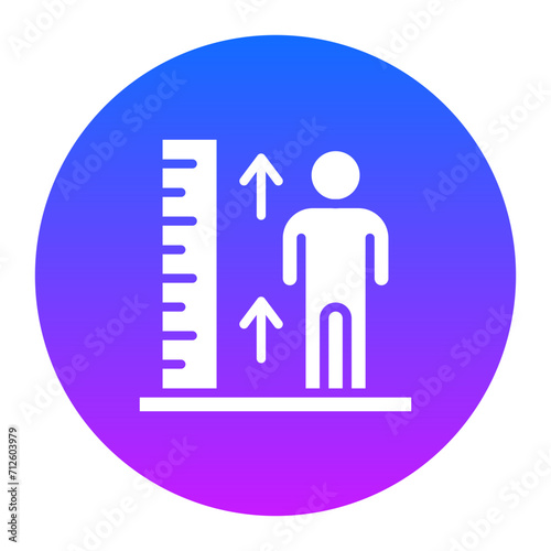 Body Mass Index Icon of Workout App iconset.
