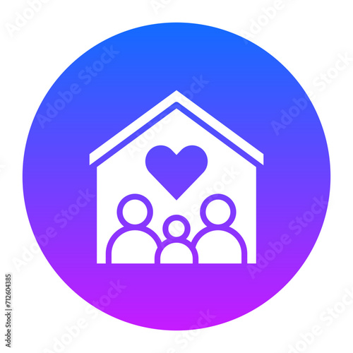 Family Home Icon of Housekeeping iconset.