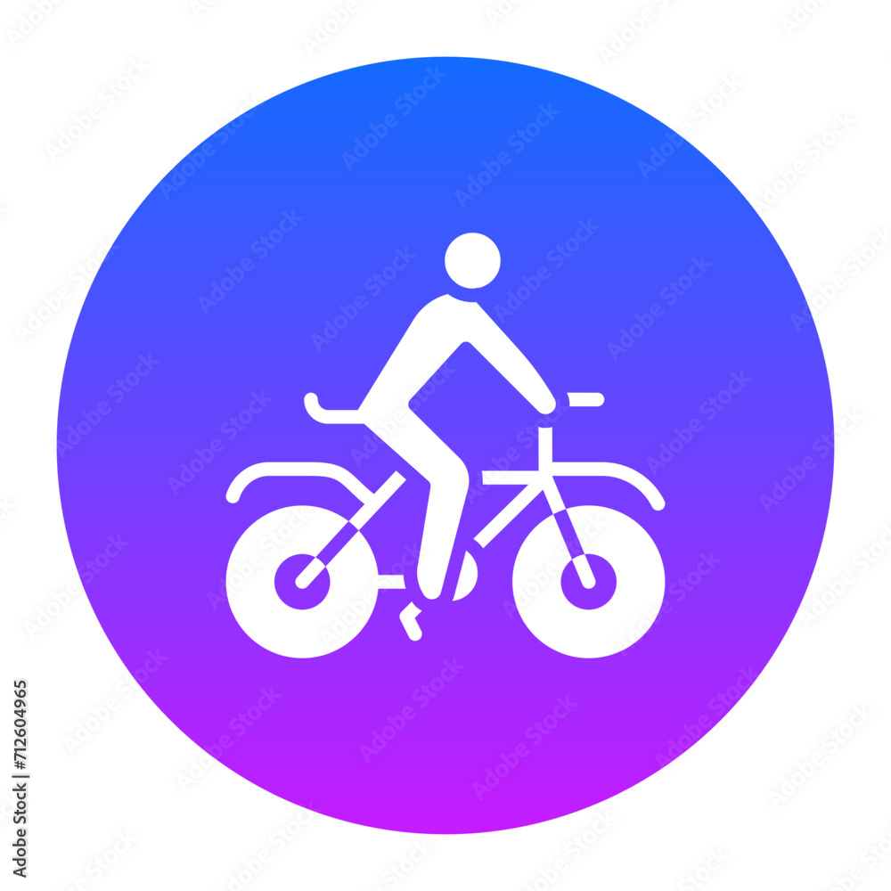 Cycling Person Icon of Physical Fitness iconset. Cycling Person Icon of Physical Fitness iconset.