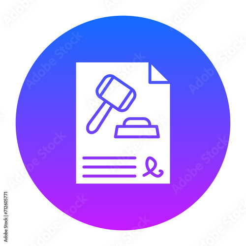 Judgement Icon of Crime and Law iconset.