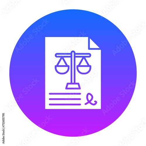 Legal Documents Icon of Crime and Law iconset.