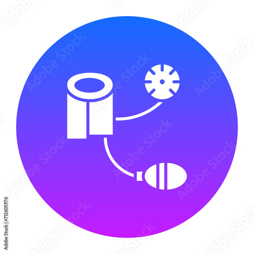 Blood Pressure Gauge Icon of Medicine iconset.