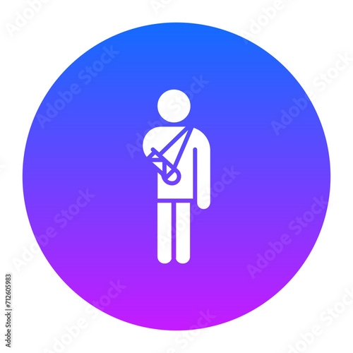 Broken Arm Icon of Medicine iconset.