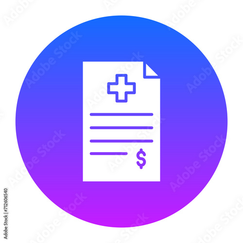 Medical Bill Icon of Medicine iconset.