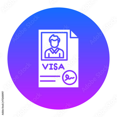 Visa Icon of Immigration iconset.