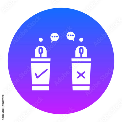 Debate Icon of Diplomacy iconset.