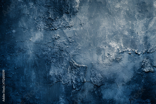 Textured Blue Concrete Wall Background, Ideal for Urban and Modern Design Elements